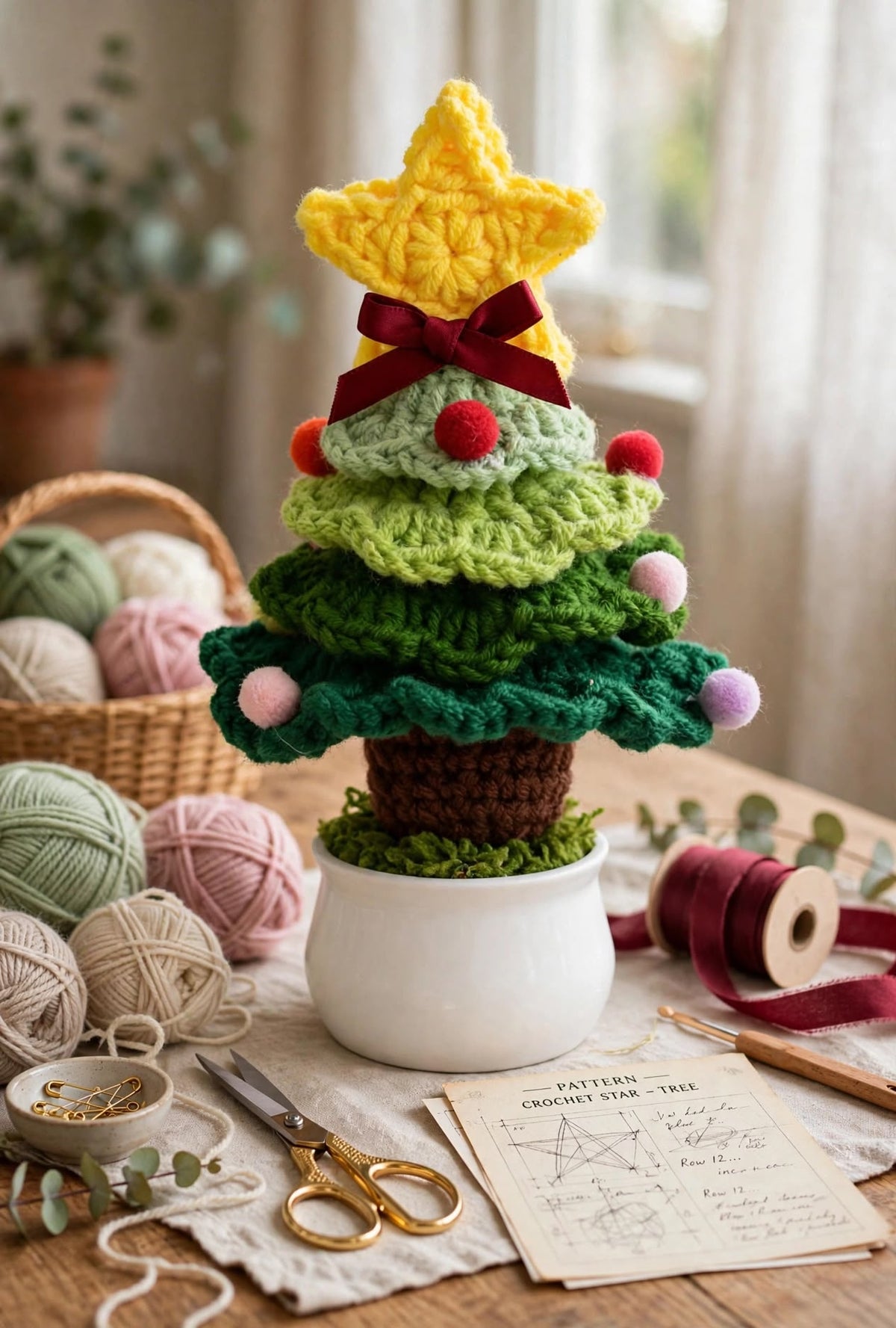 Cozy Crochet Christmas Tree