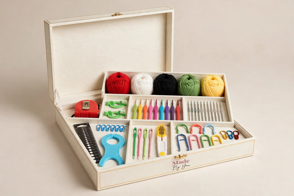 Complete Crochet Kit – 58 Pieces